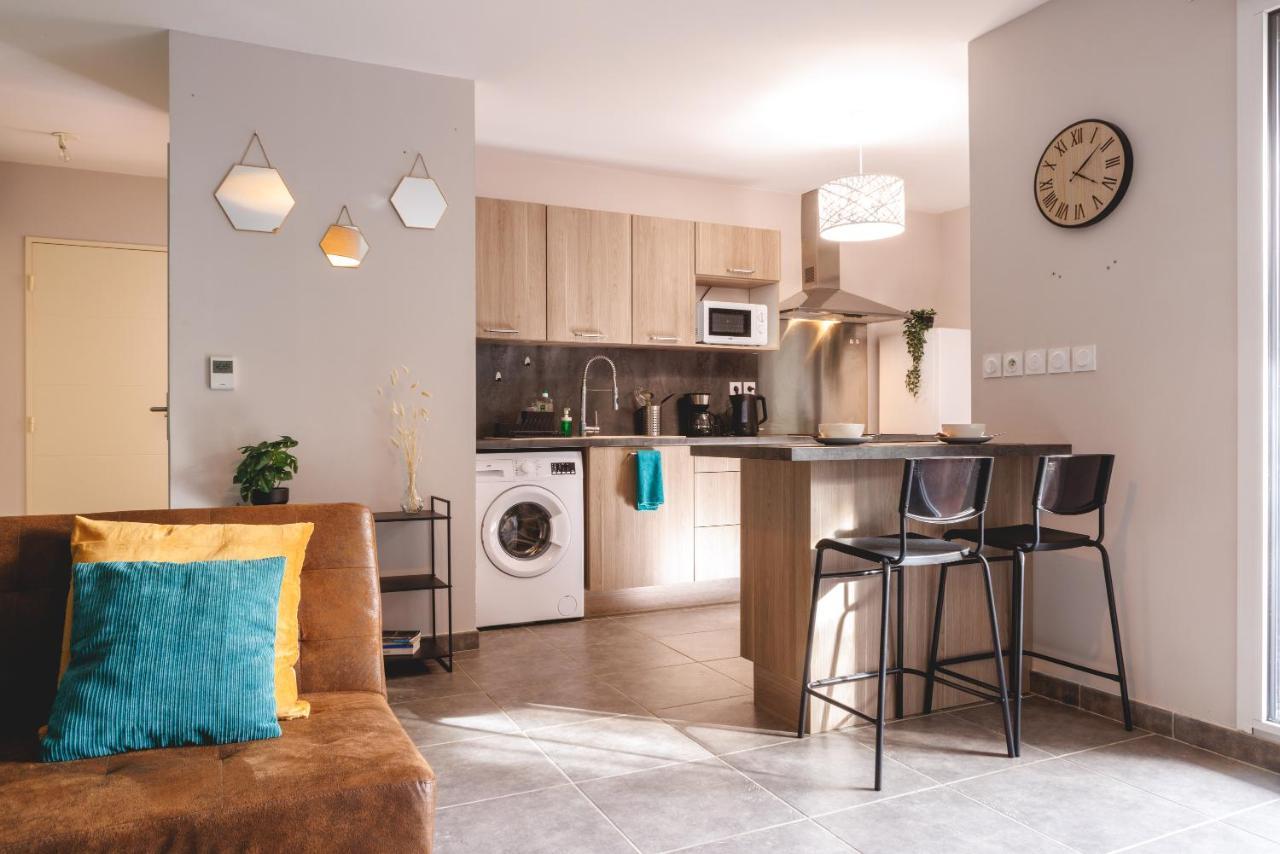 Superbe Appartement Terrasse Rdc - New Location 布雷斯地区布尔格 外观 照片