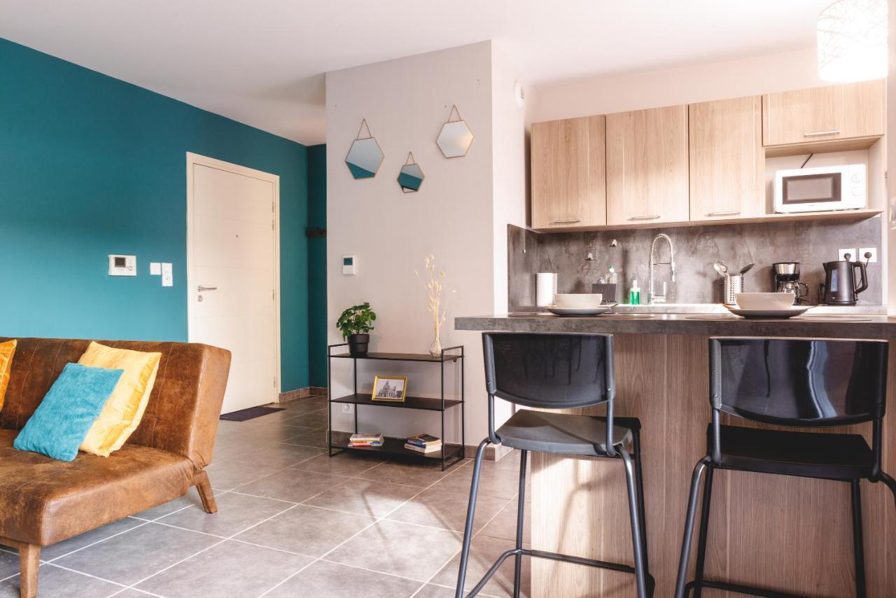 Superbe Appartement Terrasse Rdc - New Location 布雷斯地区布尔格 外观 照片